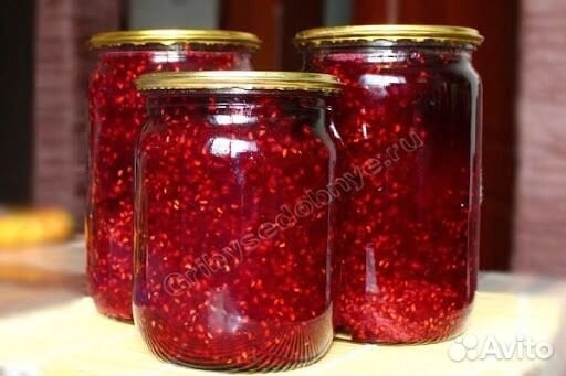 Домашнее малиновое варенье