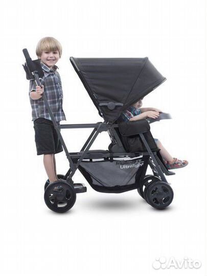 Коляска прогулочная joovy ultralight для погодок