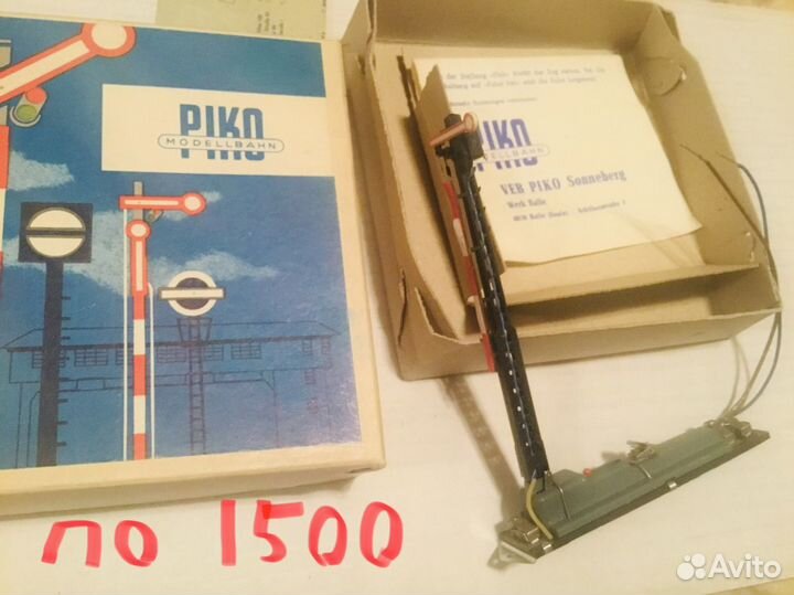 16,5мм(ho) семафоры пр-ва Piko GDR железная дорога