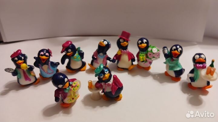 Пингвины на вечеринке. Киндер. Полная серия