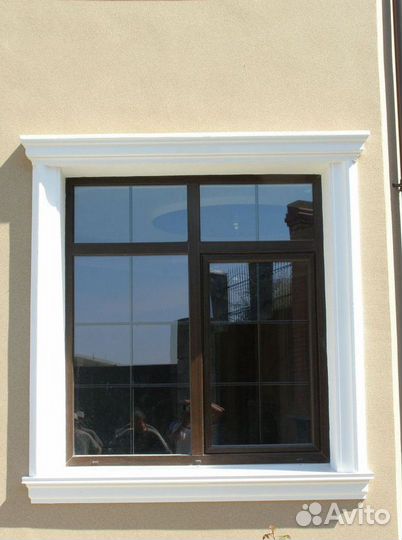 Оконная отделка. Фасадный декор