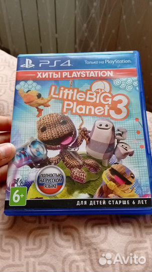 Диск для ps4 little BIG planet 3