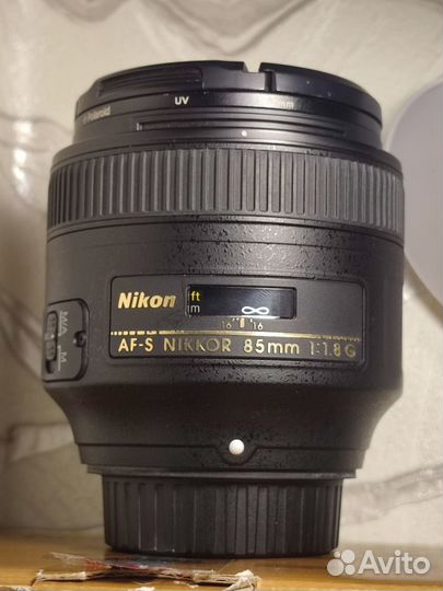 Объектив Nikon AF-S 85mm f/1.8G Комплект Гарантия