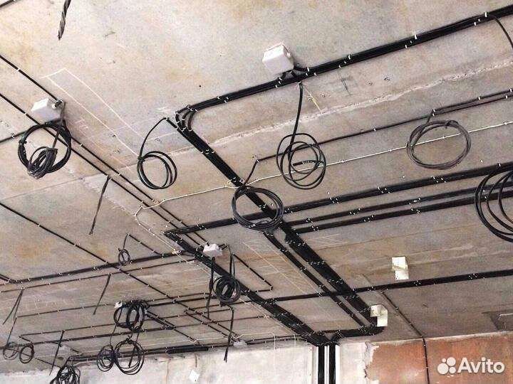 Электрик. Услуги электрика. Монтаж электропроводки