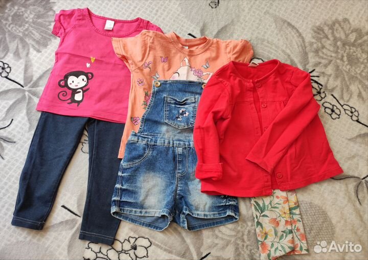 Детские вещи пакетом на девочку