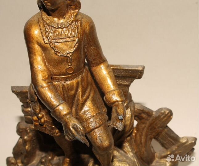 Антикварная Скульптура, Статуэтка, Европа 19 век