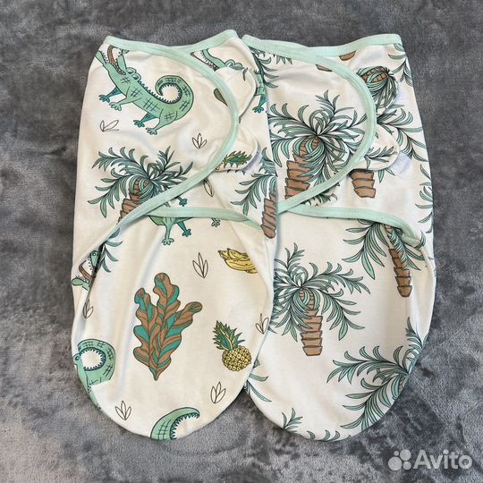 Пеленка кокон на липучках