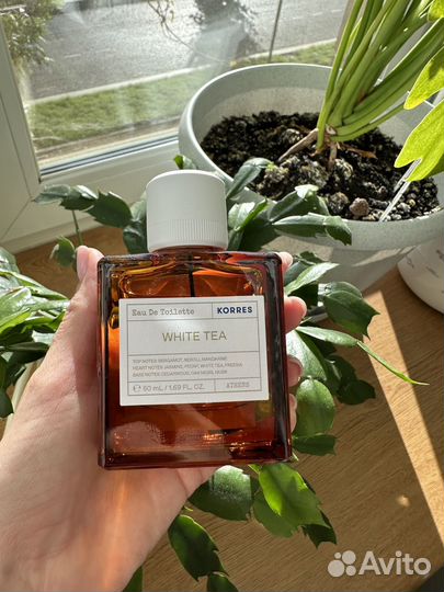 Korres White tea туалетная вода 50 мл