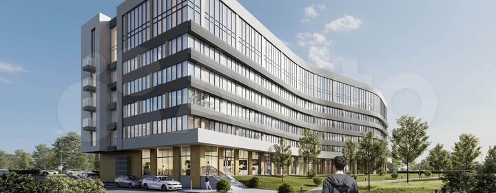 1-к. апартаменты, 24,3 м², 4/6 эт.