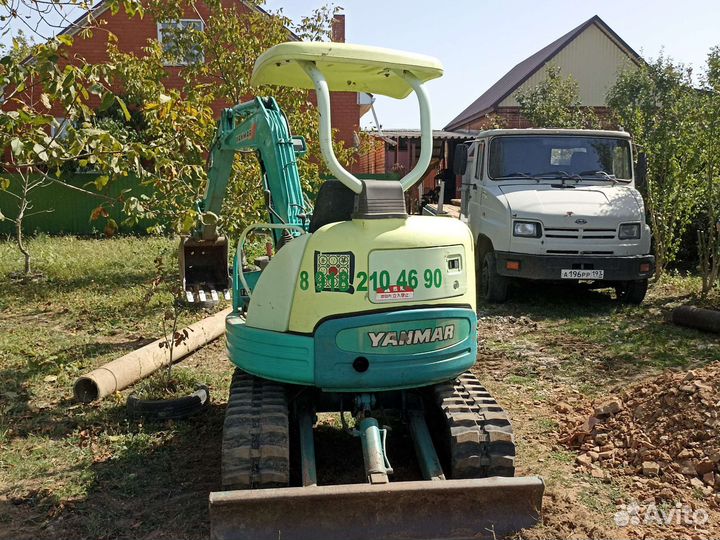 Услуги Мини экскаватора