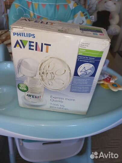 Молокоотсос avent ручной