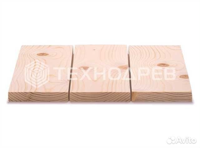 Строганная доска сосна, 45х195 мм, сорт ав