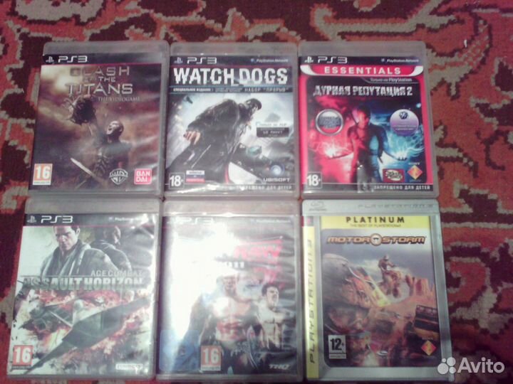 Игры для Playstation 3, PS3, (A-K) + (L-Z)