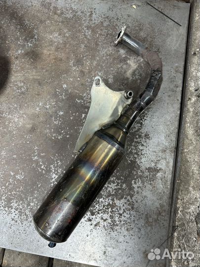 Труба V8 yamaha jog