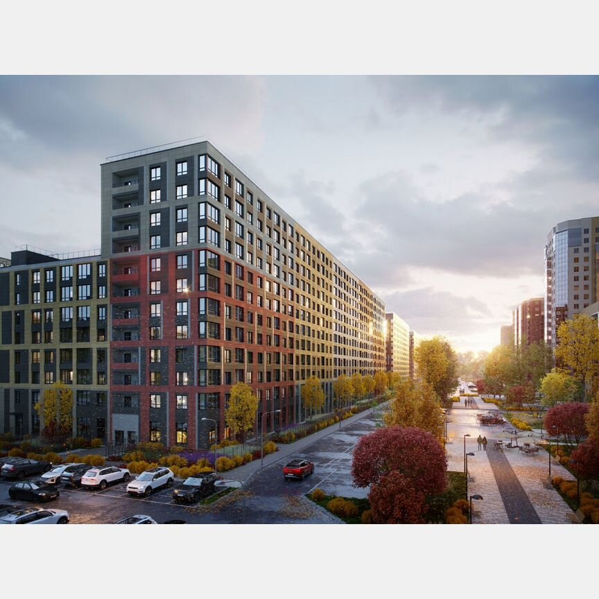 1-к. квартира, 44,3 м², 1/12 эт.