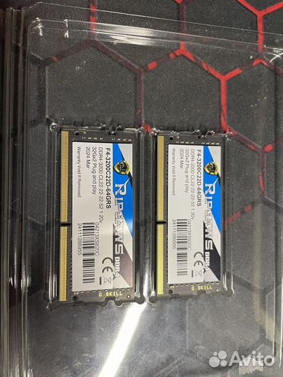 G.Skill, DDR4, 64gb So-dimm