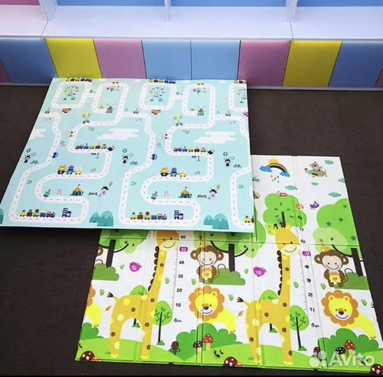 Складные игровые детские коврики