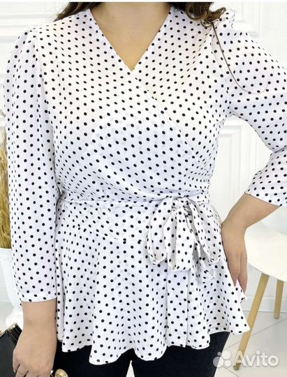 Блузка на запах