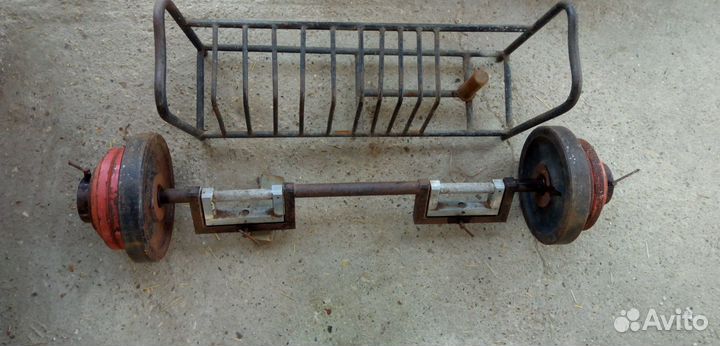 Штанга с блинами бу 70кг