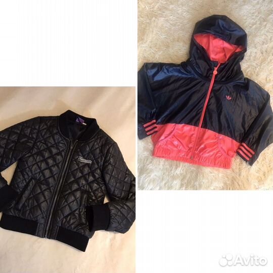 Ветровка Adidas; Куртка бомбер