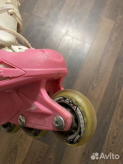 Ролики, 25-29р. Розовые