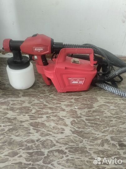 Краскопульт elitech кэ 600п