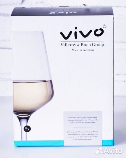 Бокалы для белого вина Vivo