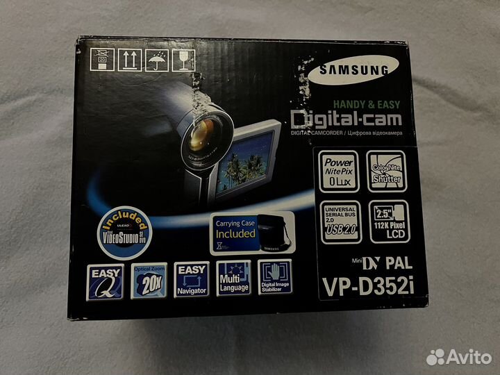 Видеокамера samsung vp-d352i
