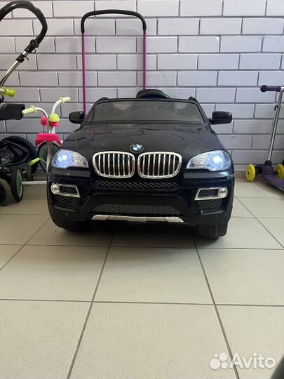 Детский электромобиль bmw x6 авто