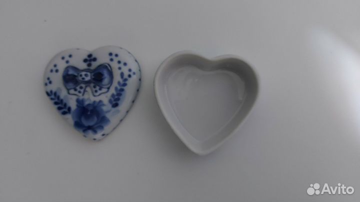 Шкатулка гжель