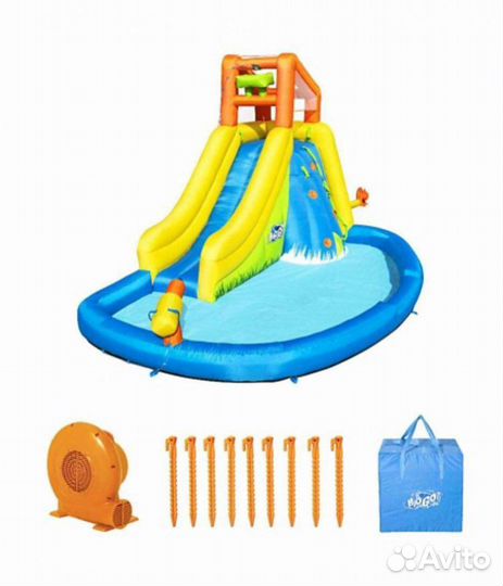 Бассейн, аквапарк надувной новый