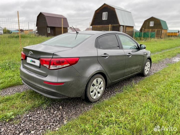 Kia Rio 1.6 МТ, 2016, 141 500 км