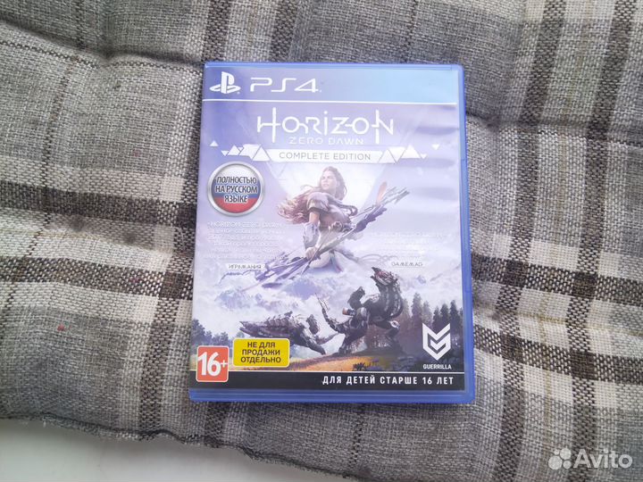 Диск ps4 horizon zero dawn complete edition