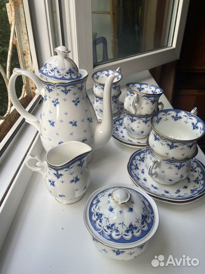 Чайно кофейный сервиз Эден Zepter на 6 персон