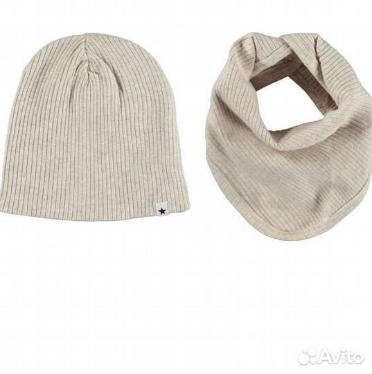 Комплект шапка и снуд Molo на 0-6 месяцев новый
