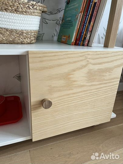 Стеллаж, шкаф для игрушек kvikk kids