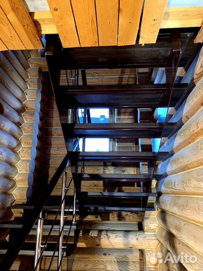 Облицовка ступеней породами дерева