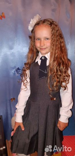 Школьная форма серого цвета