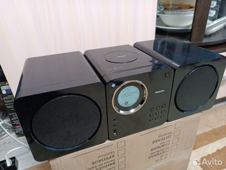 Музыкальный центр philips бу