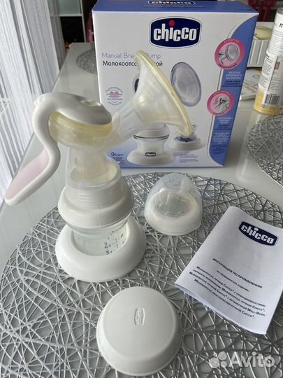 Молокоотсос электрический Medela и ручной Chicco