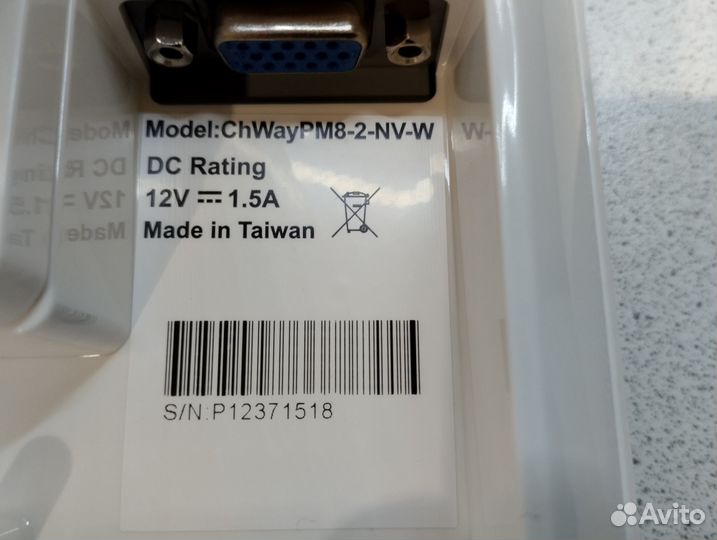 Монитор ChWay PM8-2-NV-W новый