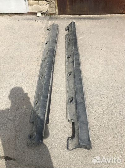 Накладки Порогов /Короба мерседес ML166