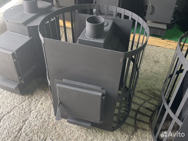 Печь для бани Казаночка 400 м 8мм