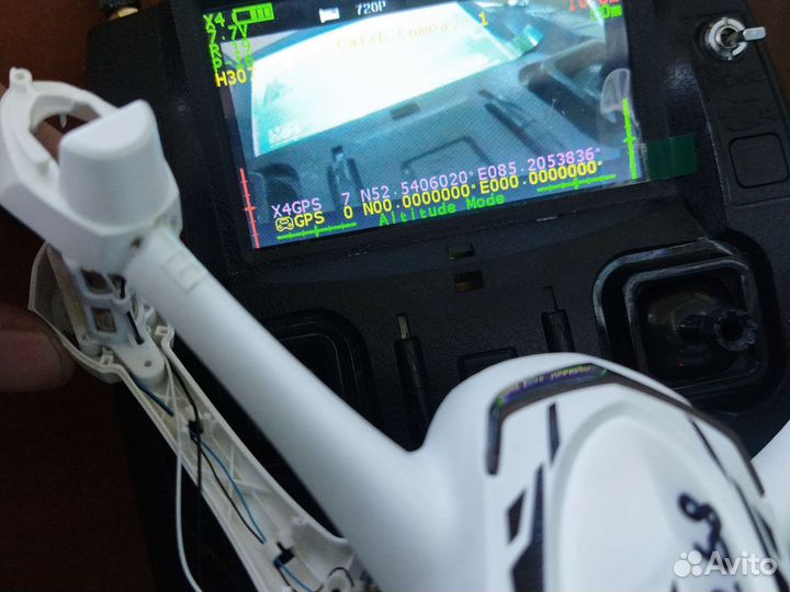 Квадрокоптер hubsan h502s на запчасти