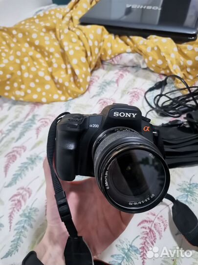 Фотоаппарат Sony alpha 200