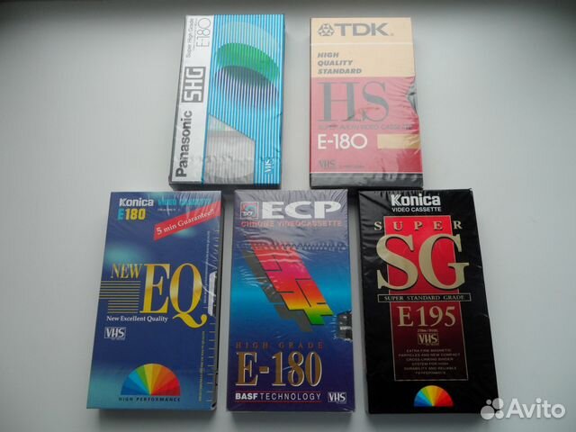 Звук vhs. Видеокассета VHS 38 попугаев