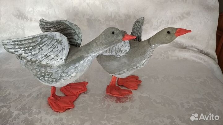 Гусь текстильный