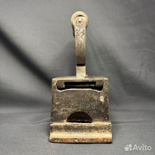 Утюг угольный винтажный старинный советский ретро