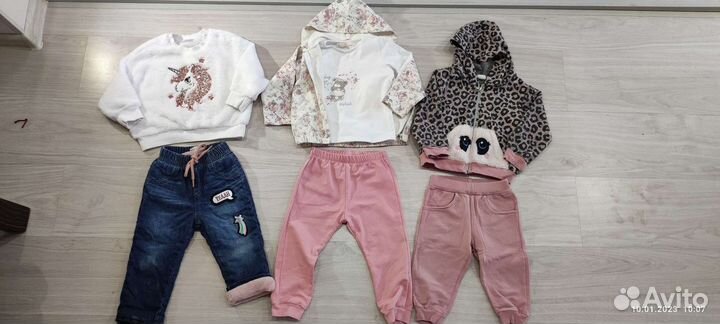 Вещи пакетом на девочку