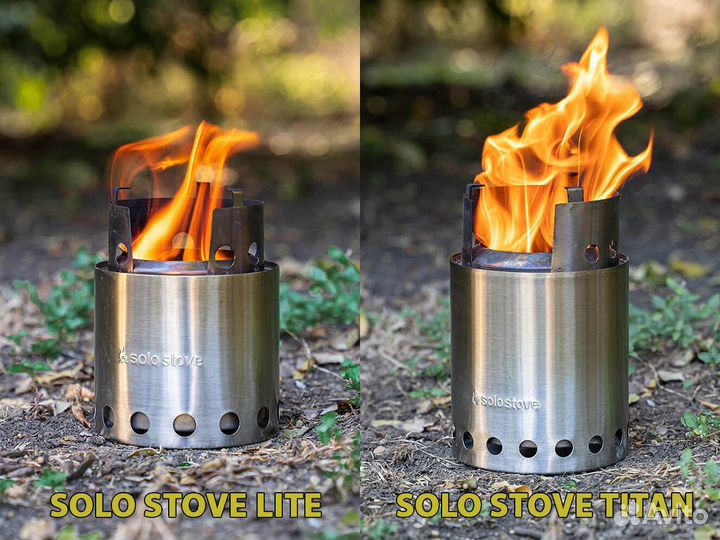 Пиролизная печь-щепочница Solo Stove (США)